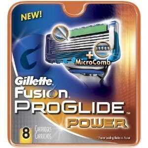 

Картриджи для бритв, 8 шт. Gillette, Fusion Proglide Power