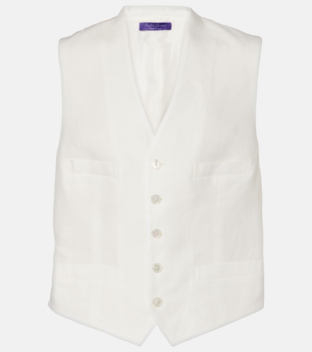 

Жакет из льна Jaiden Ralph Lauren Collection, кремовый