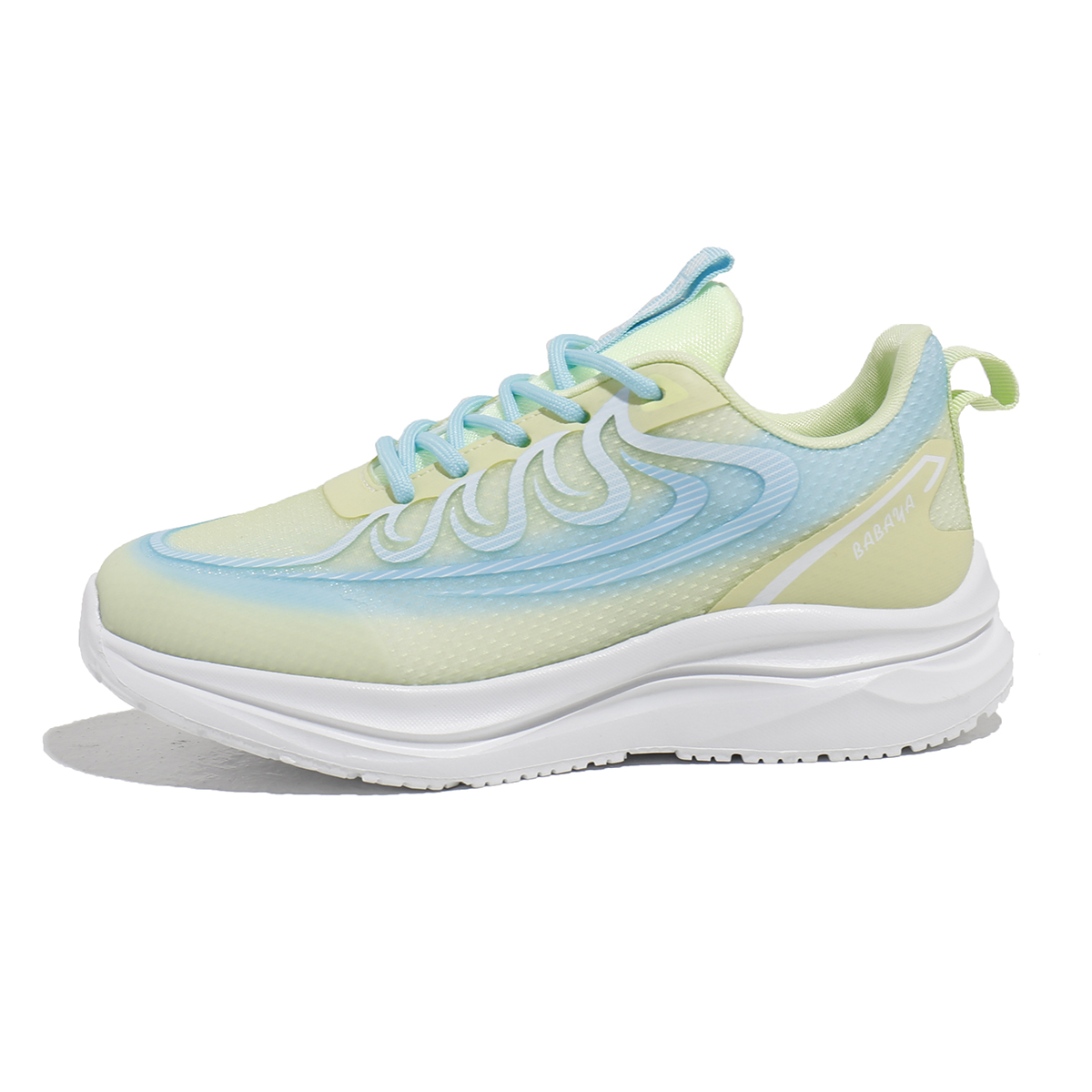 

Износостойкие низкие повседневные туфли для детей Babaya, зеленый