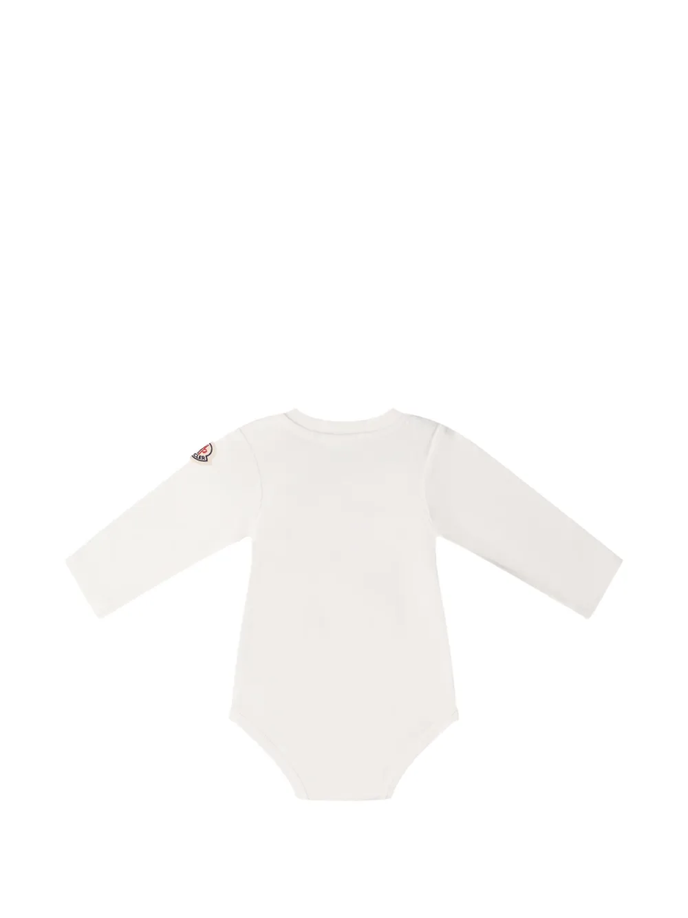 Комплект боди с медвежонком Moncler Enfant, белый — фото 4