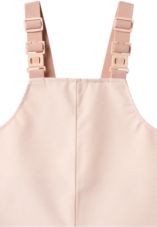 Комбинезон технический manni dungarees, цвет пшеничный, розово-фиолетовая полоска — фото 3