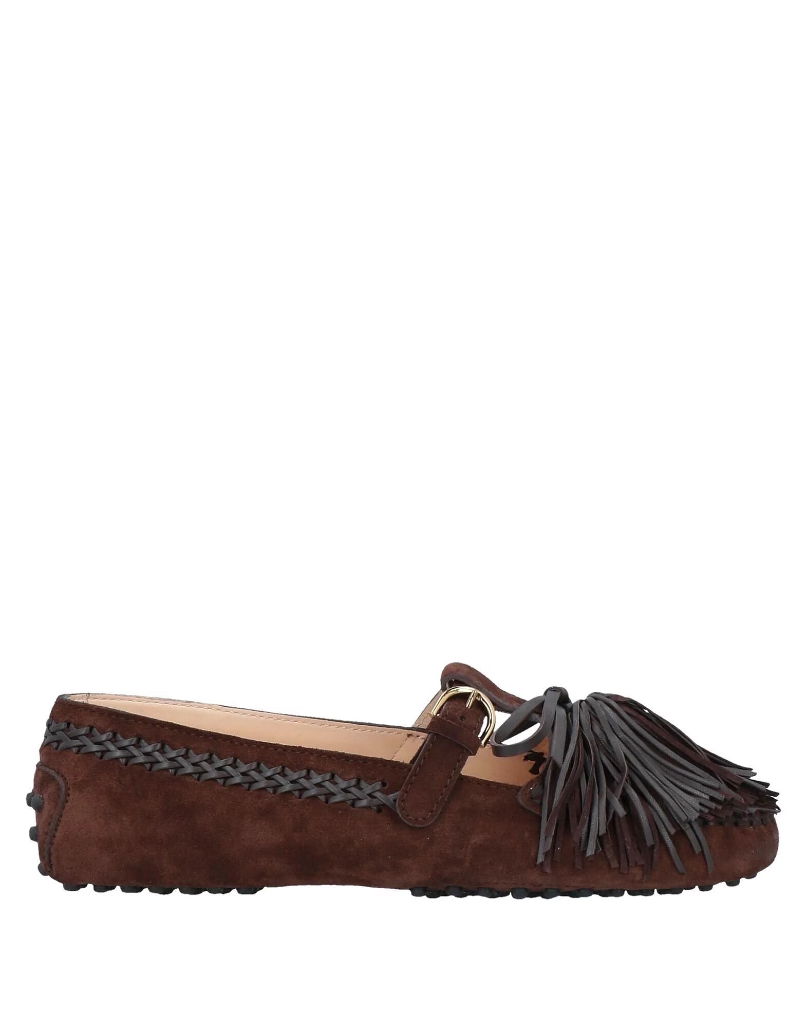 Лоферы Tod'S, шоколадный