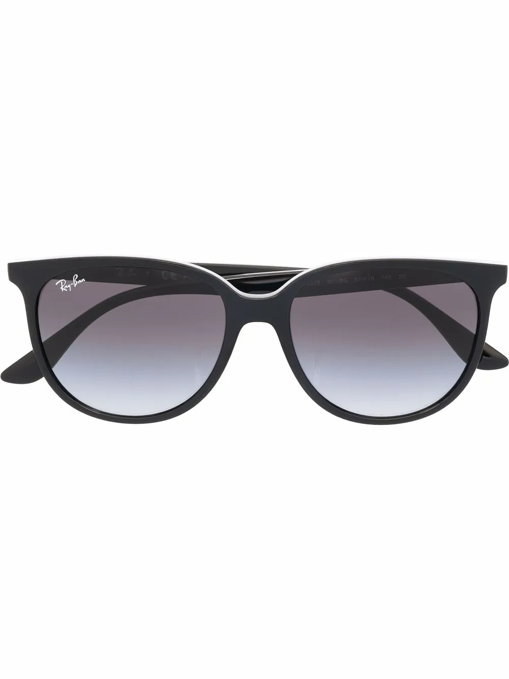 

Солнцезащитные очки в квадратной оправе Ray-Ban, черный