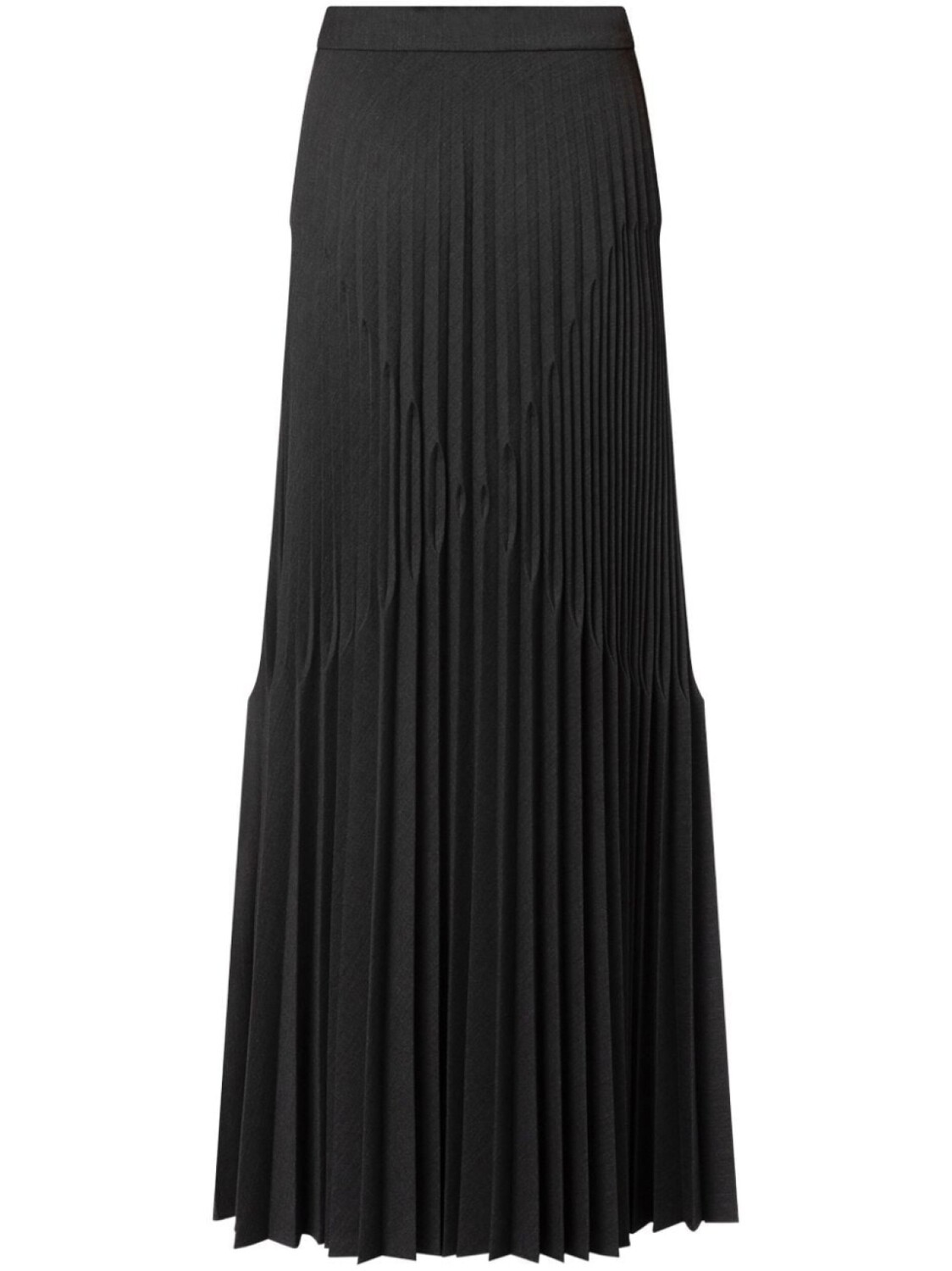 

Alberta Ferretti плиссированная юбка макси, серый