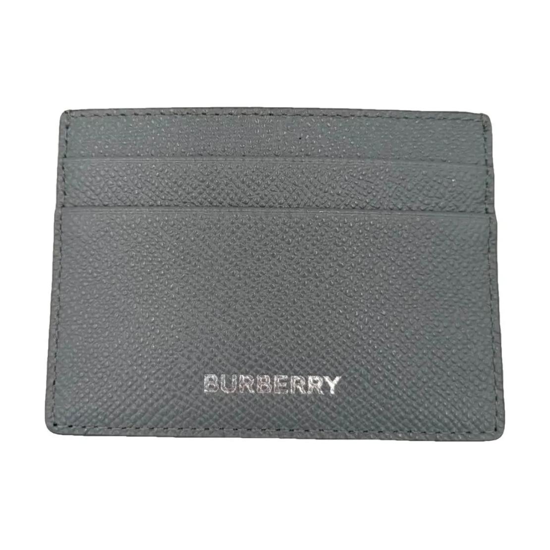 

Кожаная визитница Cow Leather, мужская, Gray Burberry