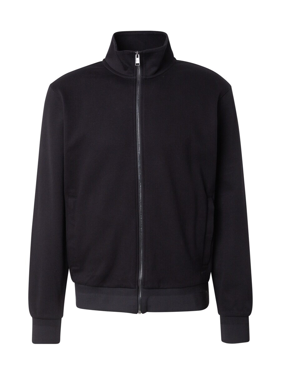 

Куртка на молнии BOSS Zip-Up Hoodie H-Shepherd, черный