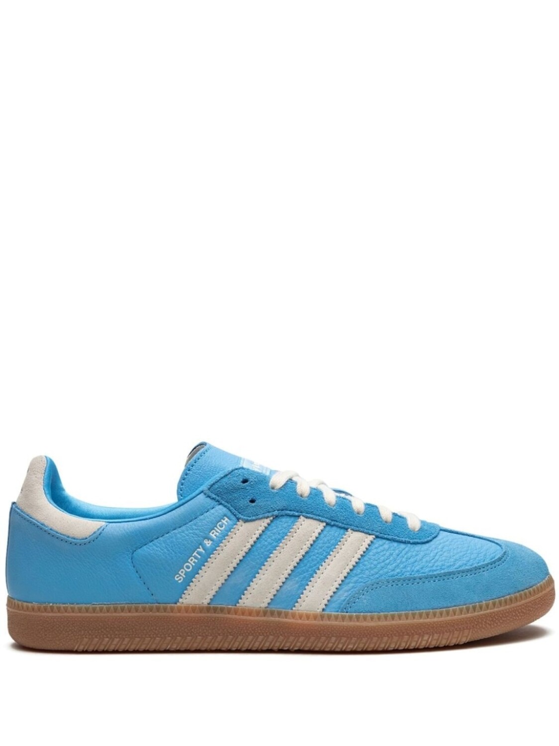 

Кроссовки Samba Blue/Grey из коллаборации со Sporty & Rich Adidas, синий