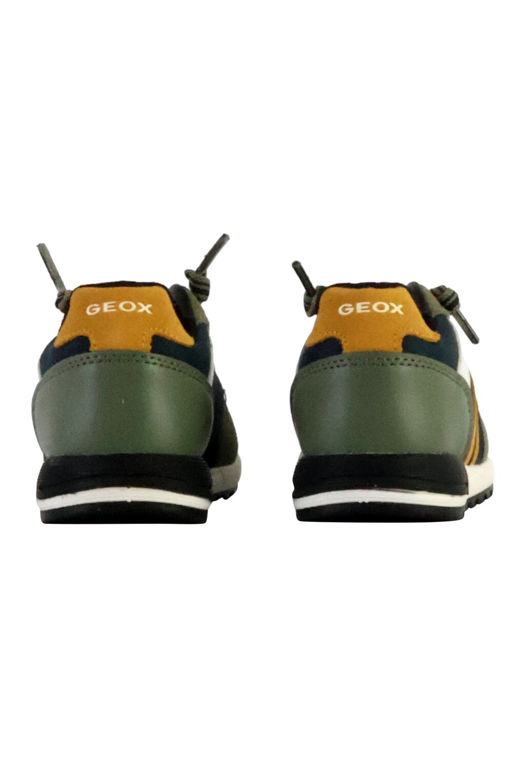 Кроссовки низкие BASKET ALBEN Geox, цвет military marine — фото 3