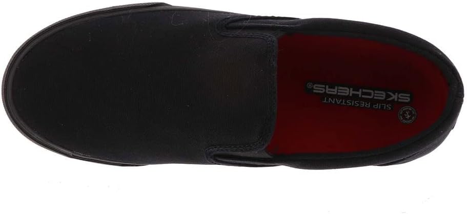 Skechers Work Delvee - Bitalo Work Shoe Men's Slip On, черный — фото 2