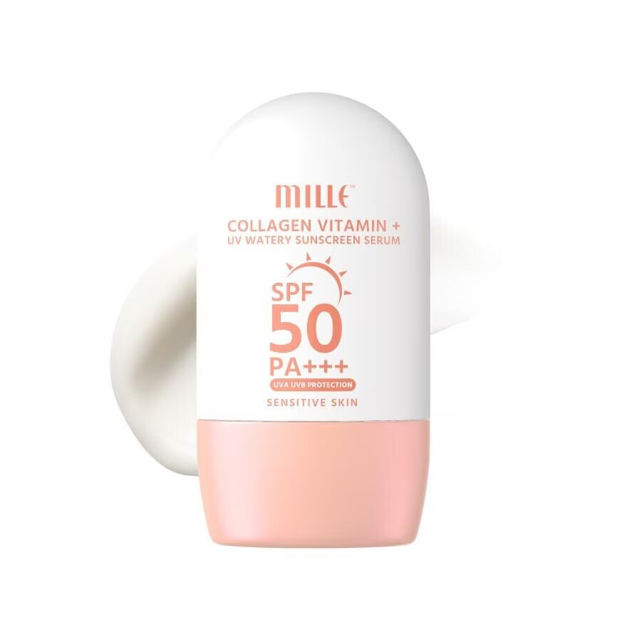 

Mille Collagen Vitamin Plus UV Watery Sunscreen SPF50 PA+++ 40г, White