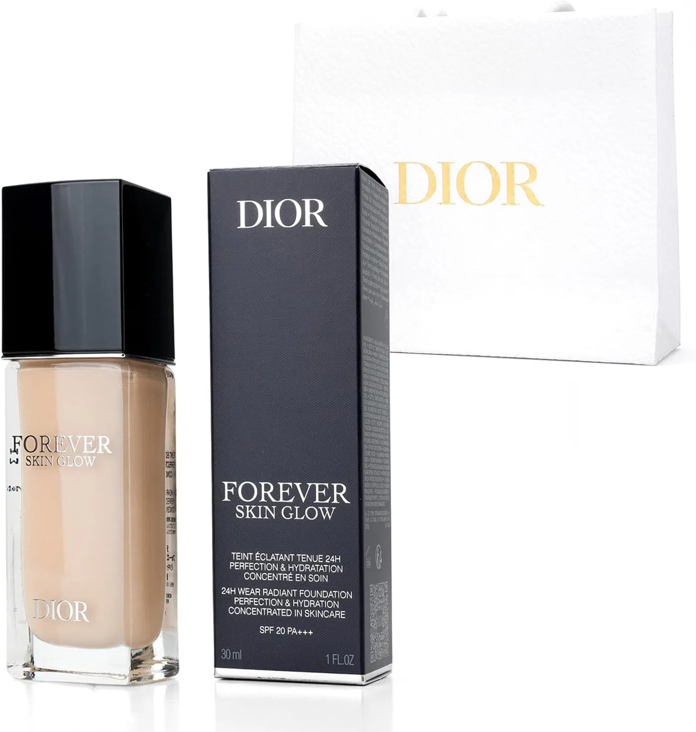 Тональная основа Dior Diorskin Forever Fluid Glow 30 мл, оттенок 0N Neutral