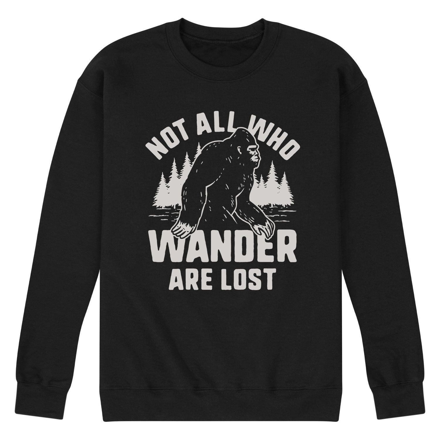 

Мужская толстовка Not All Who Wander Are Lost Licensed Character