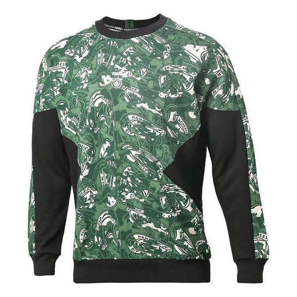 

Свитер manchester city 2021 tfs crew 'green' Puma, зеленый