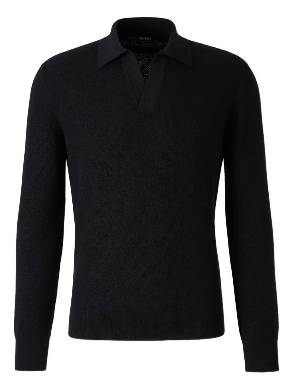 

Джемпер из кашемировой смеси Zegna, черный