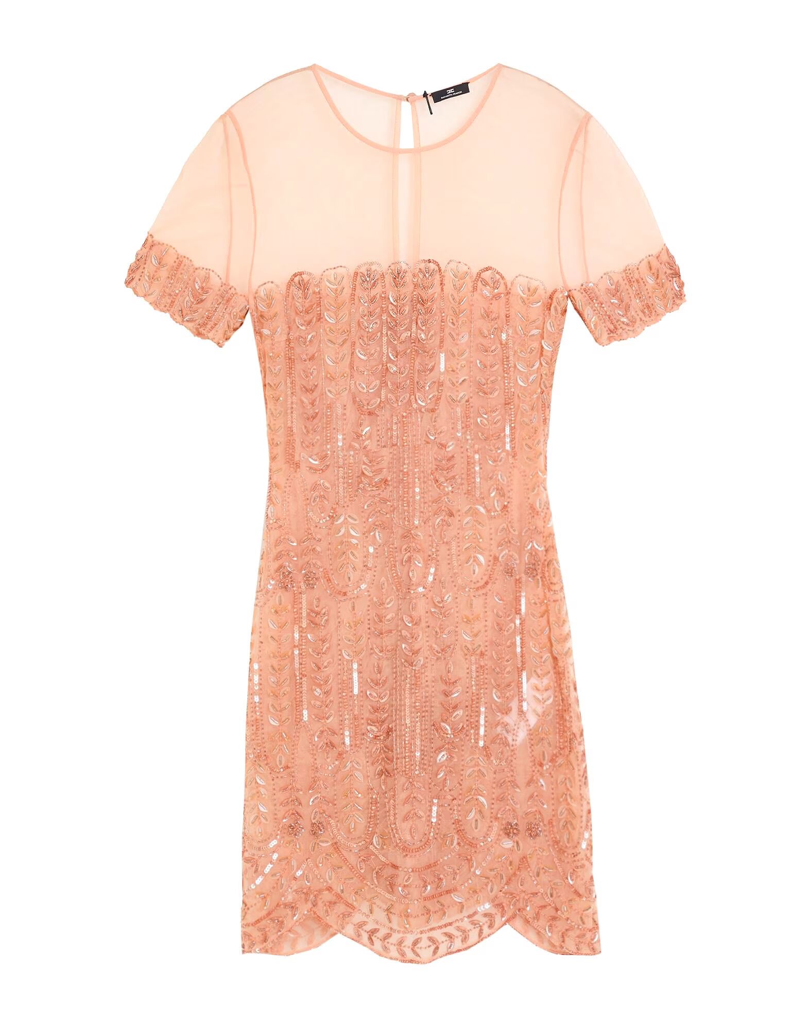 

Мини-платье Elisabetta Franchi, бледно-розовый