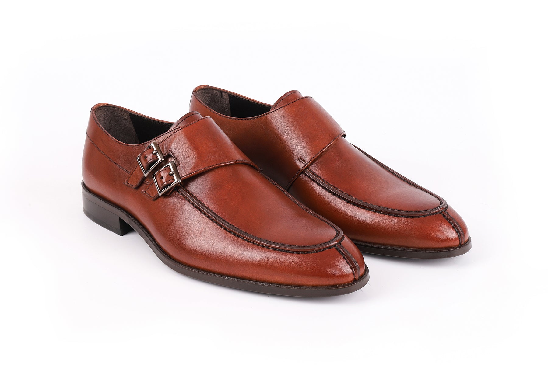 

Туфли Arlington Double Monk Vella Pais, цвет cognac