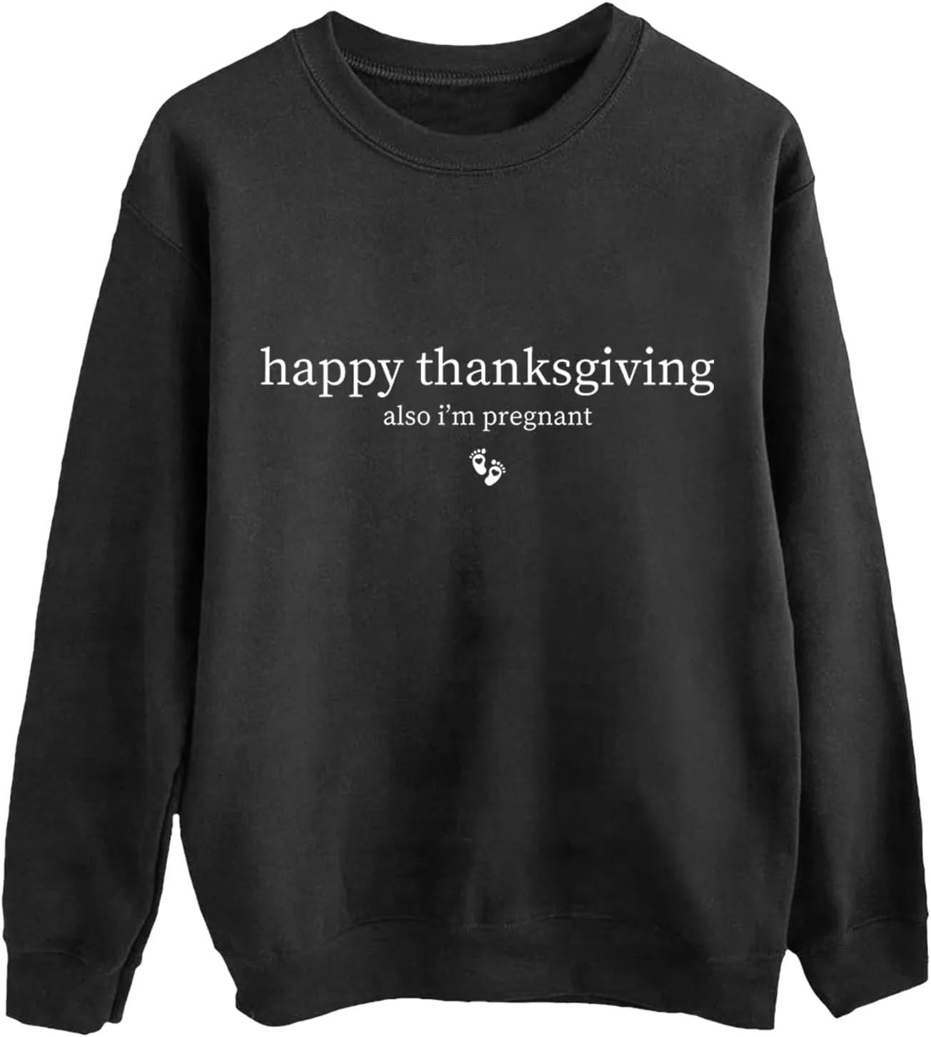 

Толстовка с принтом "Happy Thanksgiving Also I'm Pregnant" Niaday