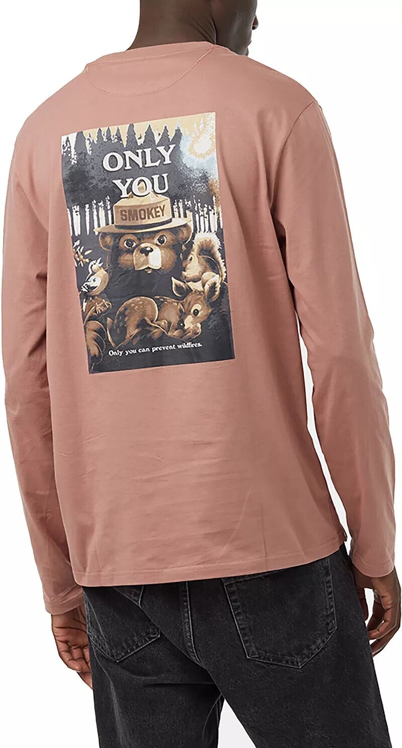 

Tentree унисекс футболка с рисунком Smokey Only You с длинными рукавами