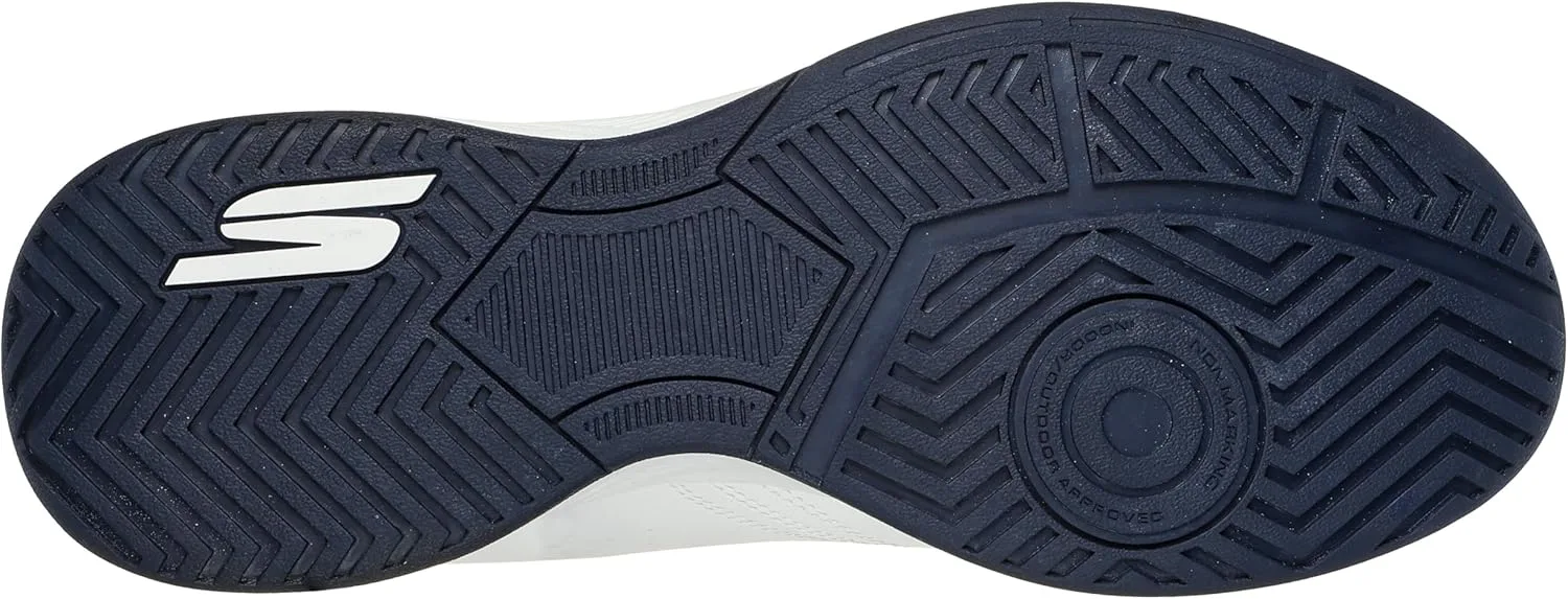Мужские кроссовки Skechers Sunlite Waltan Plus Size Black 52384 BLK, белый/красный — фото 2