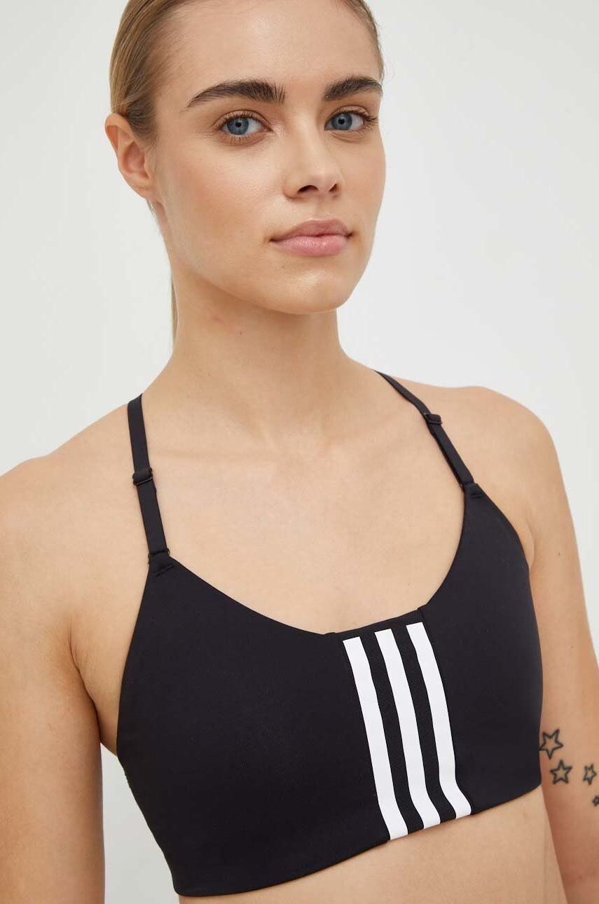 

Спортивный бюстгальтер Aeroimpact adidas Performance, черный