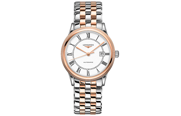 

LONGINES Часы Men's Military Flag Collection Watch, White Dial