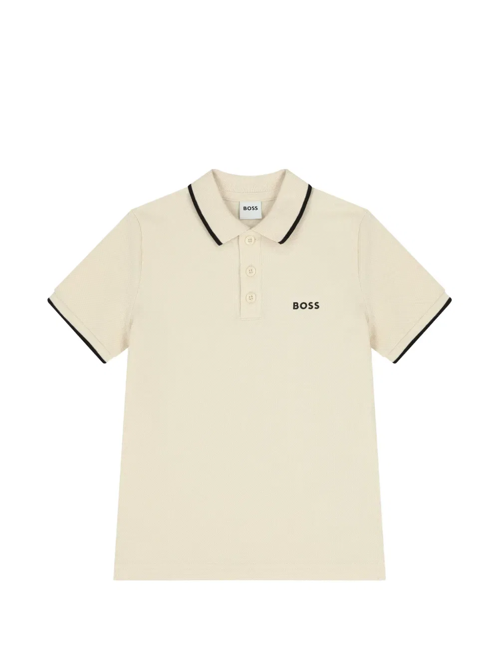 Футболка-поло с логотипом Boss Kidswear, нейтральный