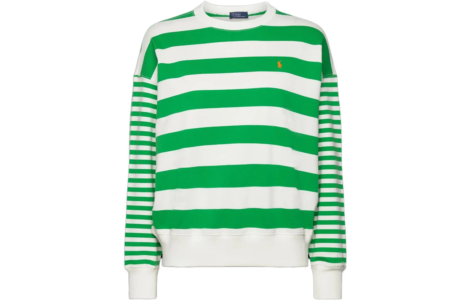 Свитшот Polo Pony Striped Polo Ralph Lauren, Green