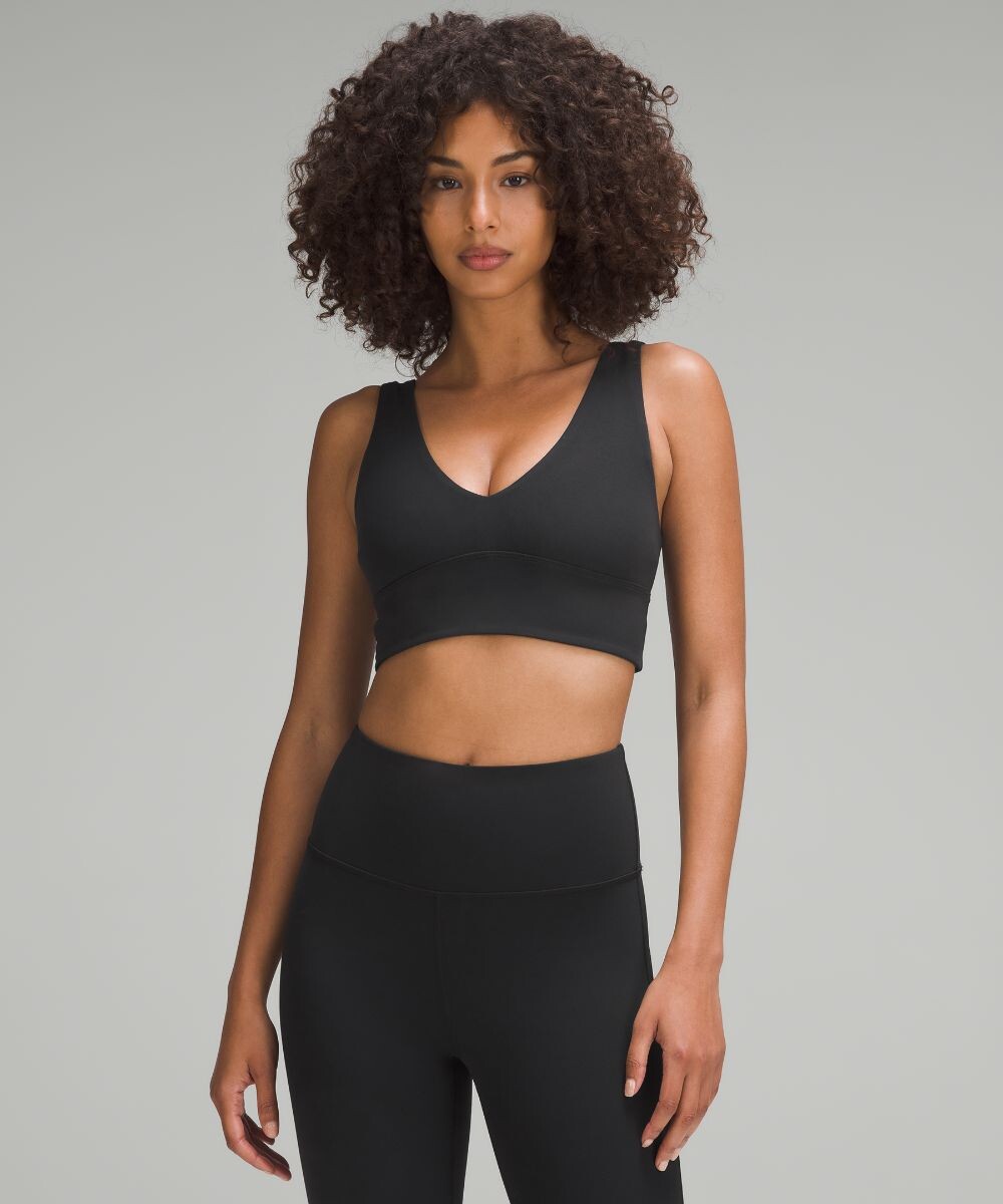 

Спортивный бюсгальтер Lululemon, черный