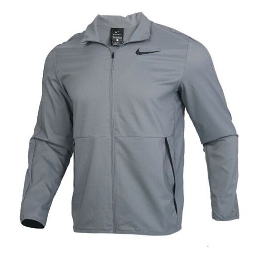 

Куртка Nike Dri-FIT Casual SportsJacket Men Grey Black, черный