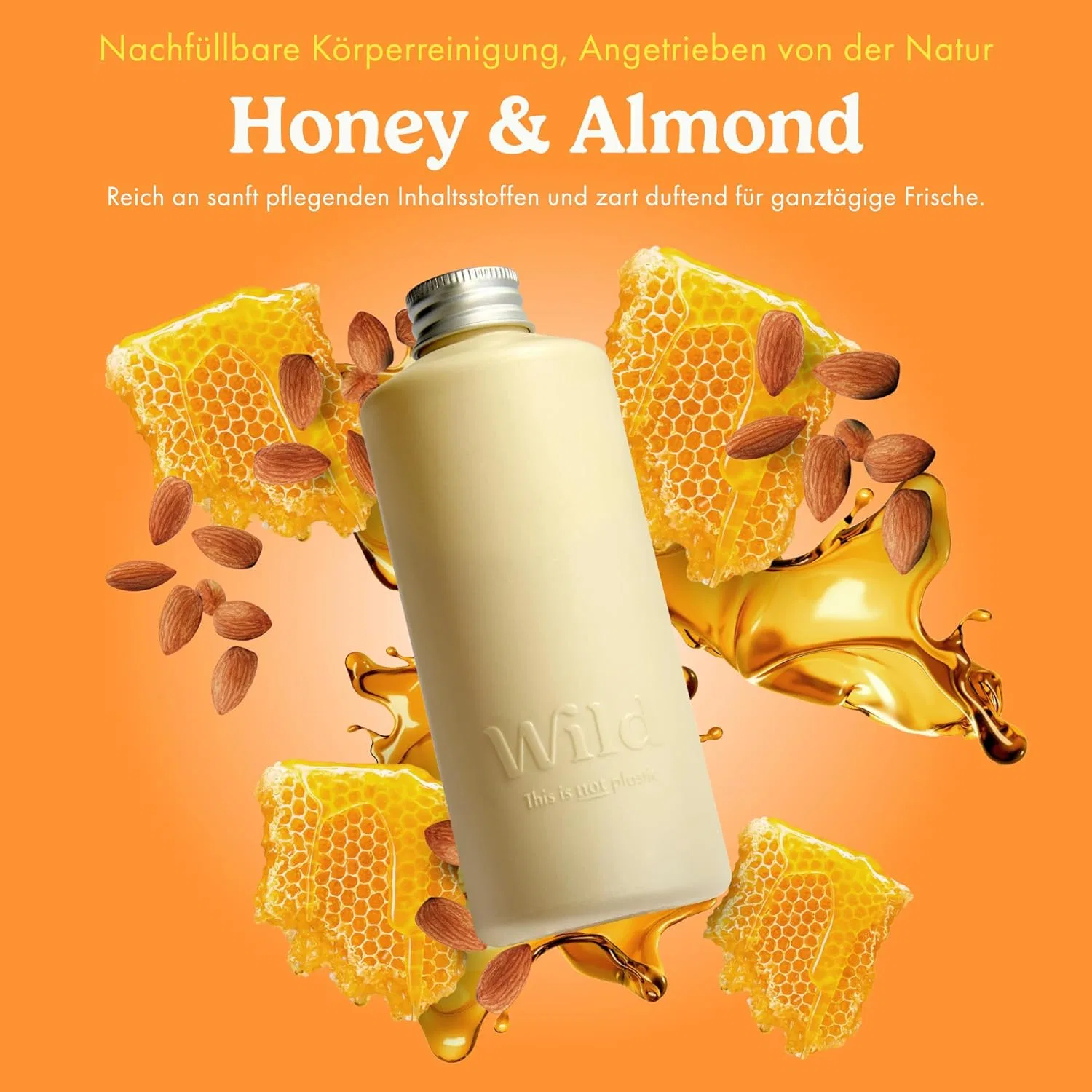 Набор сменных блоков для геля для душа Wild Natural Refillable Shower Gel, 300 мл (3 шт.) Wild — фото 4