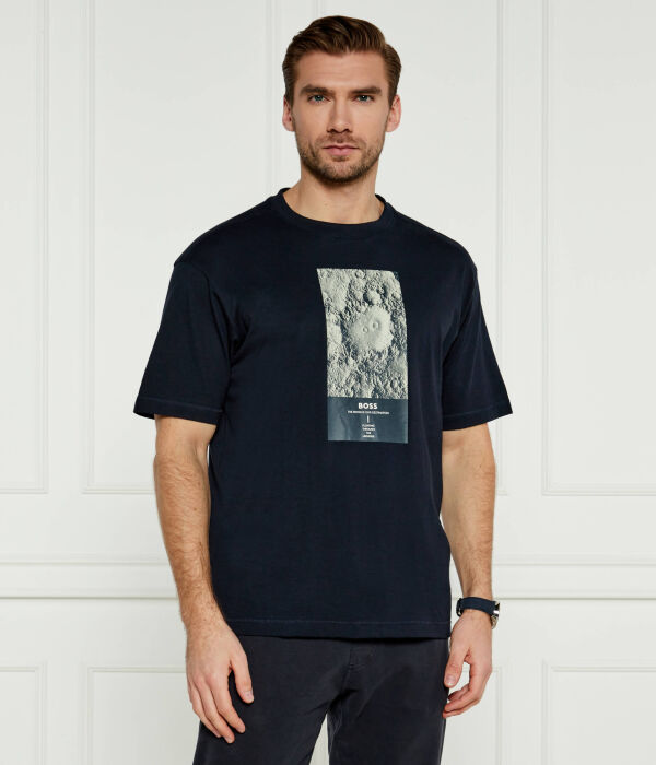 

Футболка Boss Orange Astronaut Relaxed Fit, синий