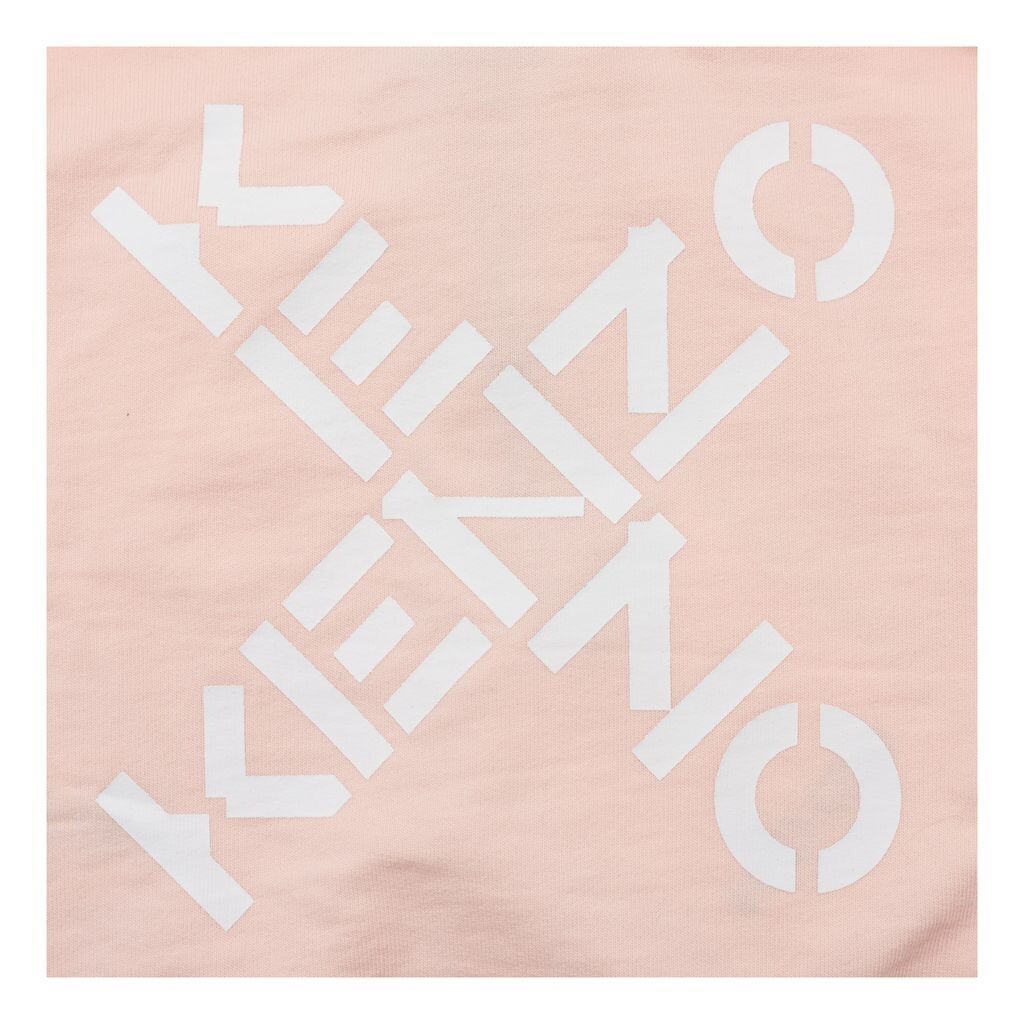 

Розовый толстовка на молнии с логотипом X KENZO, розовый