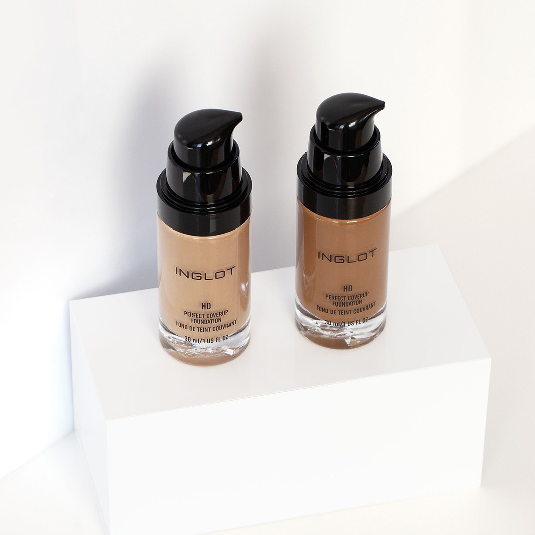 Тональный крем для лица hd perfect coverup Inglot, nr. 76, объем 30 мл — фото 3