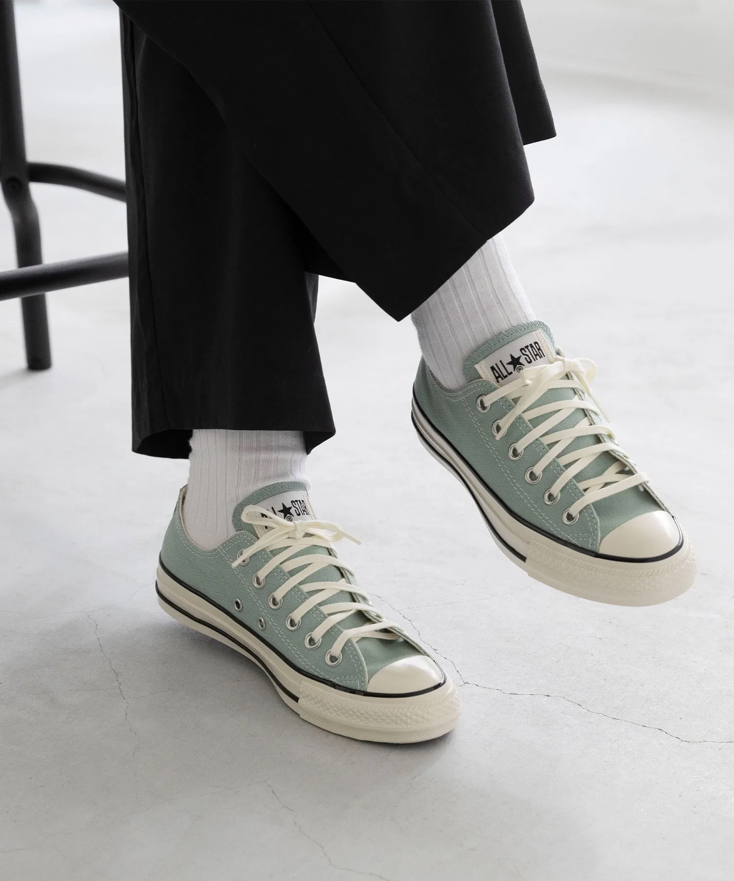 Унисекс кроссовки CONVERSE ALL STAR AGED низкие серые — фото 3