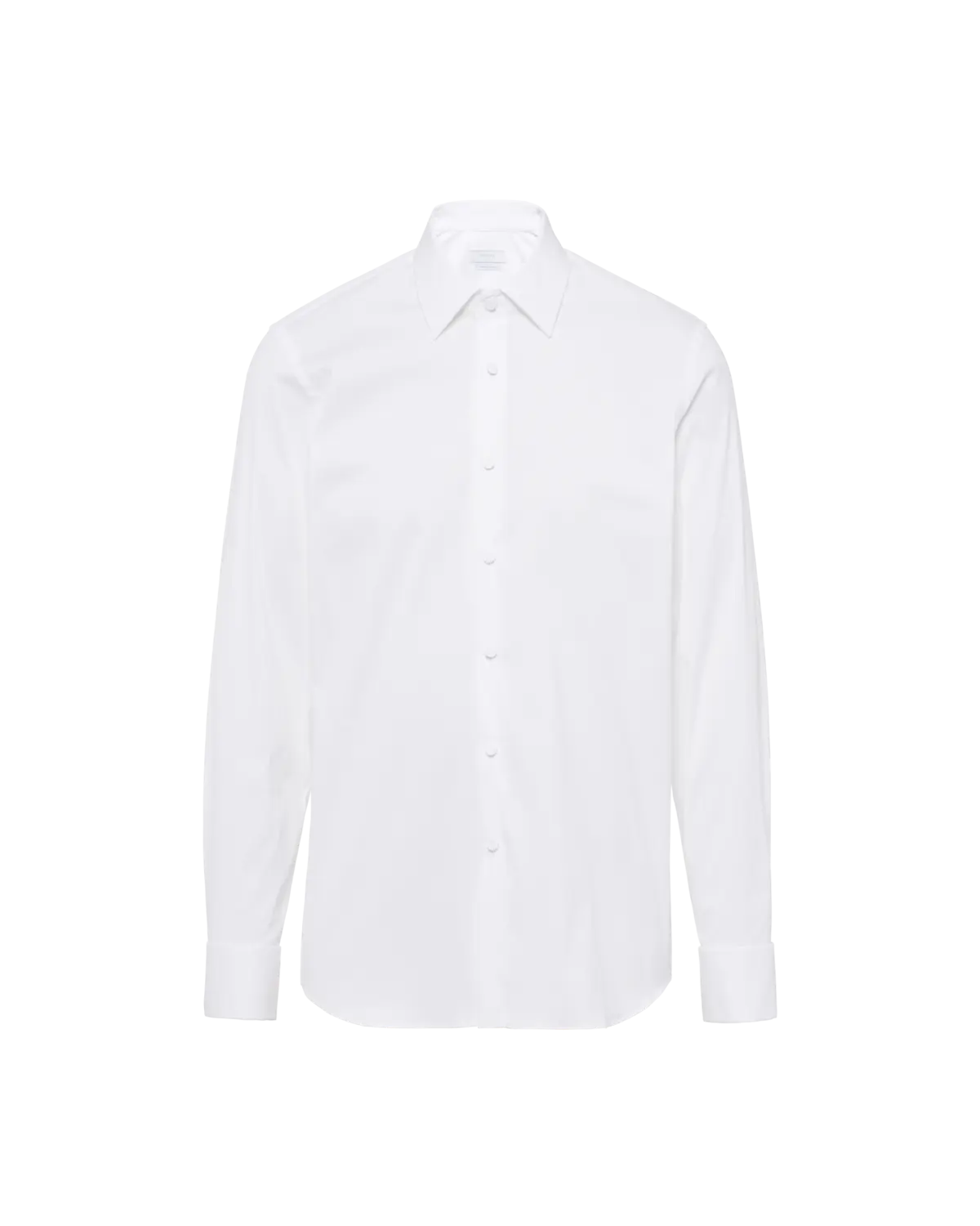 

Рубашка из эластичного хлопка Prada, белый