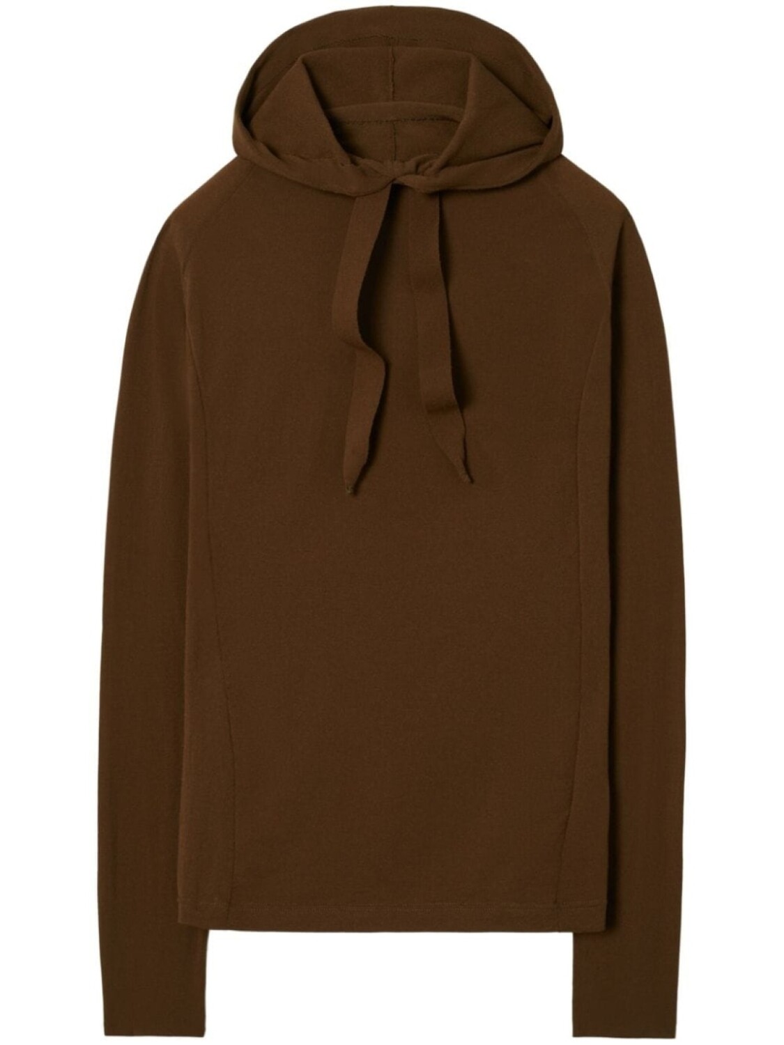 

Tory Burch худи с кулиской, коричневый