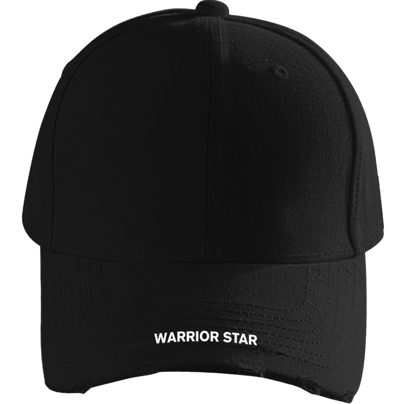 

Хлопковая бейсболка Unisex WARRIOR, черный