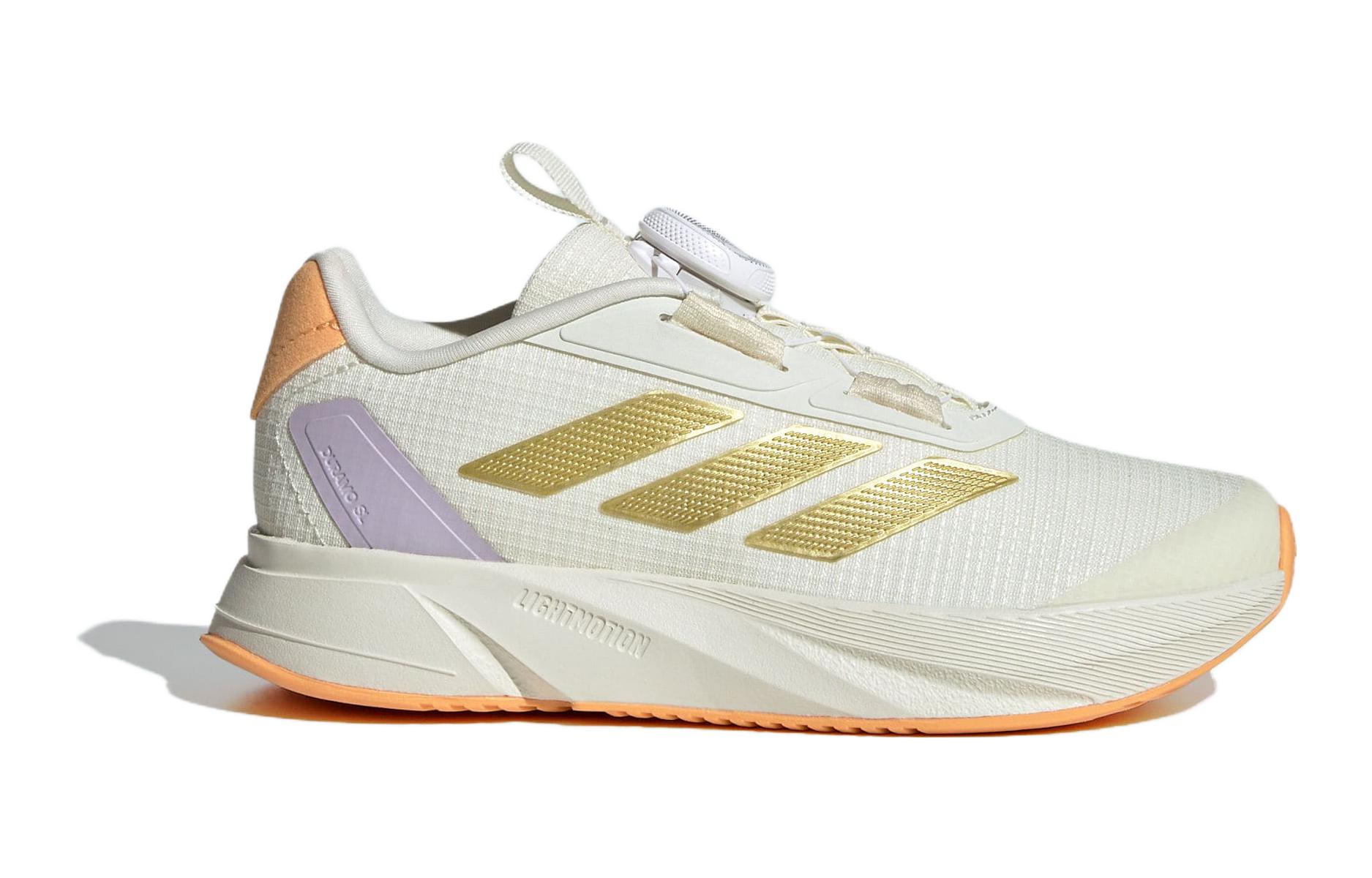 Кроссовки Duramo SL BOA K 'Year Of The Dragon' Adidas, бежевый/золотой/фиолетовый — фото 2