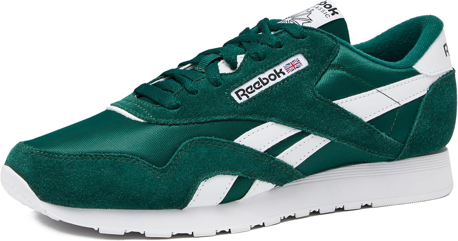 

Мужские кроссовки Reebok Classic Nylon, белый/зеленый