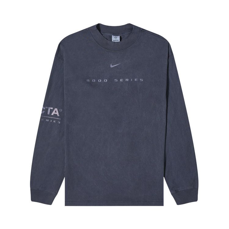 

Футболка Nike x NOCTA NRG Long-Sleeve Mock Neck T-Shirt, Dark Obsidian