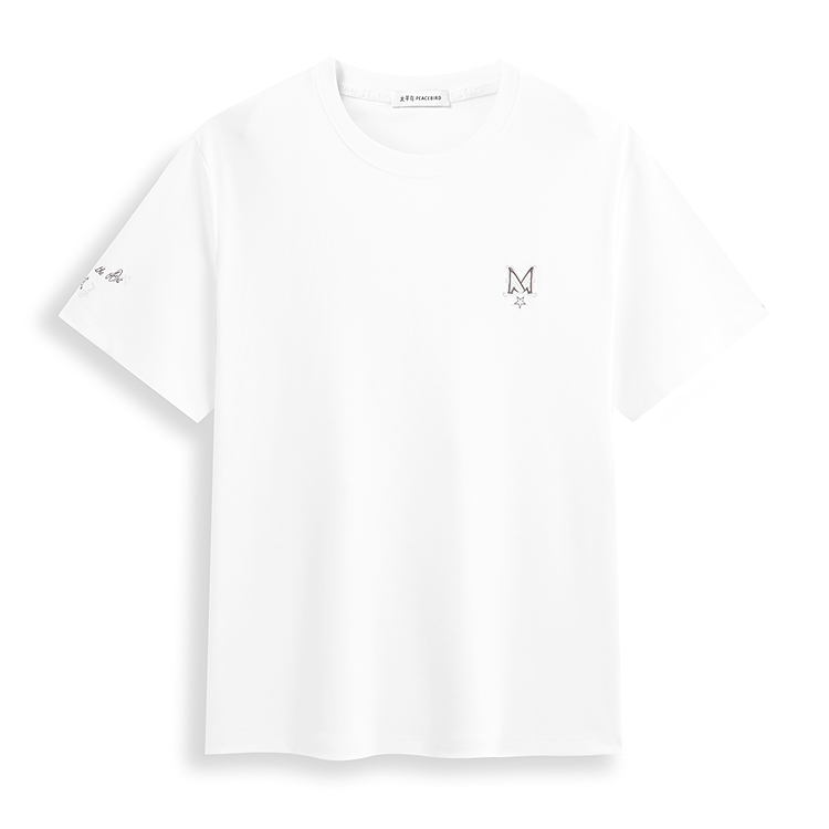

PEACEBIRD MEN Футболка Unisex White 1