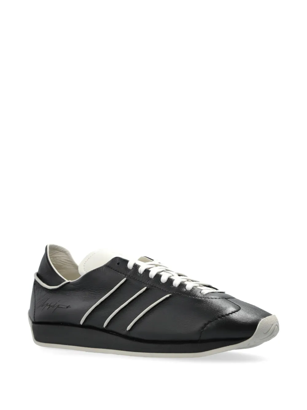 Кроссовки Country 3 из коллаборации с Adidas Y-3, черный — фото 2