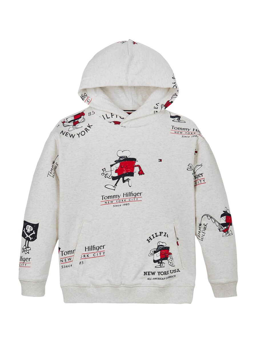 

Толстовка TOMMY HILFIGER, пятнистый серый