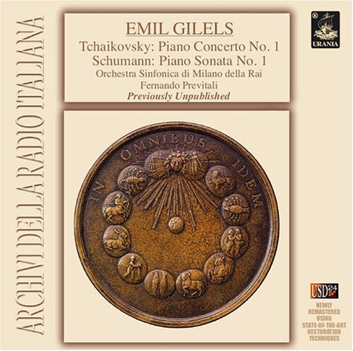 

CD диск Tchaikovsky / Schumann / Gilels / Previtali: Piano Concerto