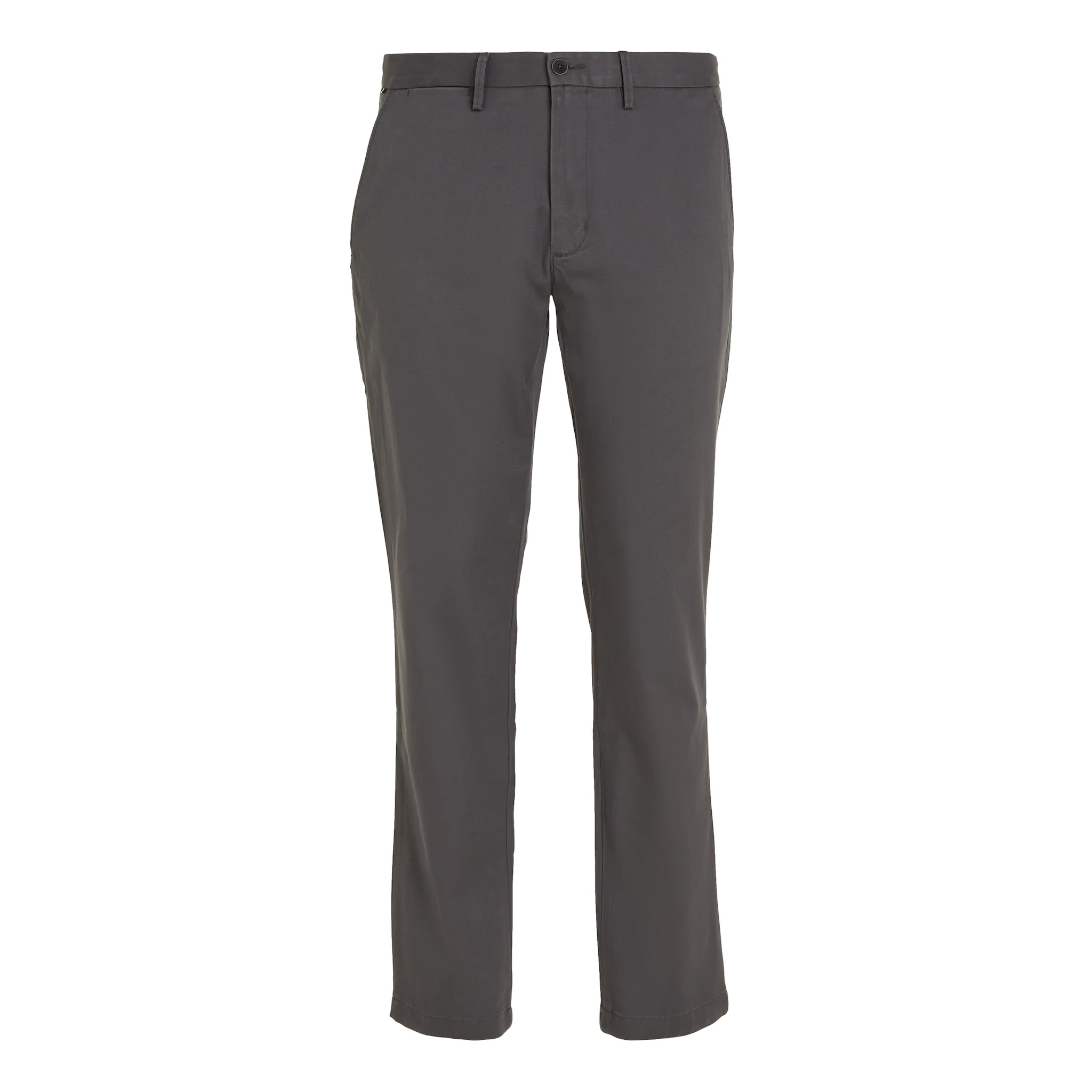 Брюки-чиносы Tommy Hilfiger "Chino Denton 1985 PIMA CO", серый — фото 4