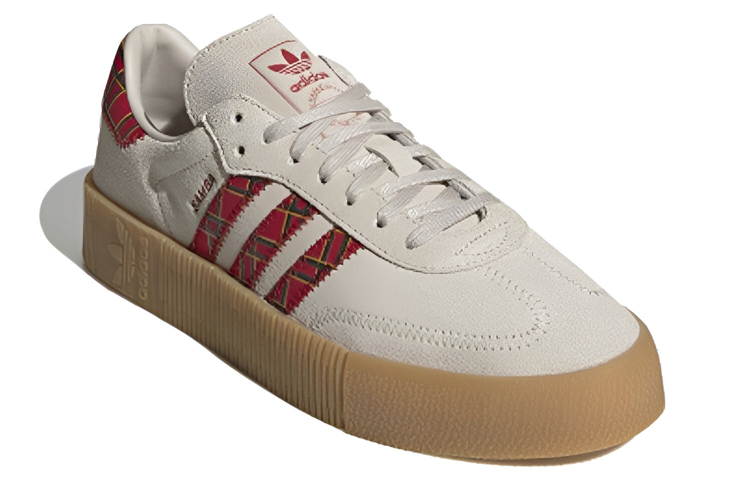 Кроссовки Adidas Originals Sambarose 'Clear Brown Scarlet Collegiate Green' Women's — фото 2