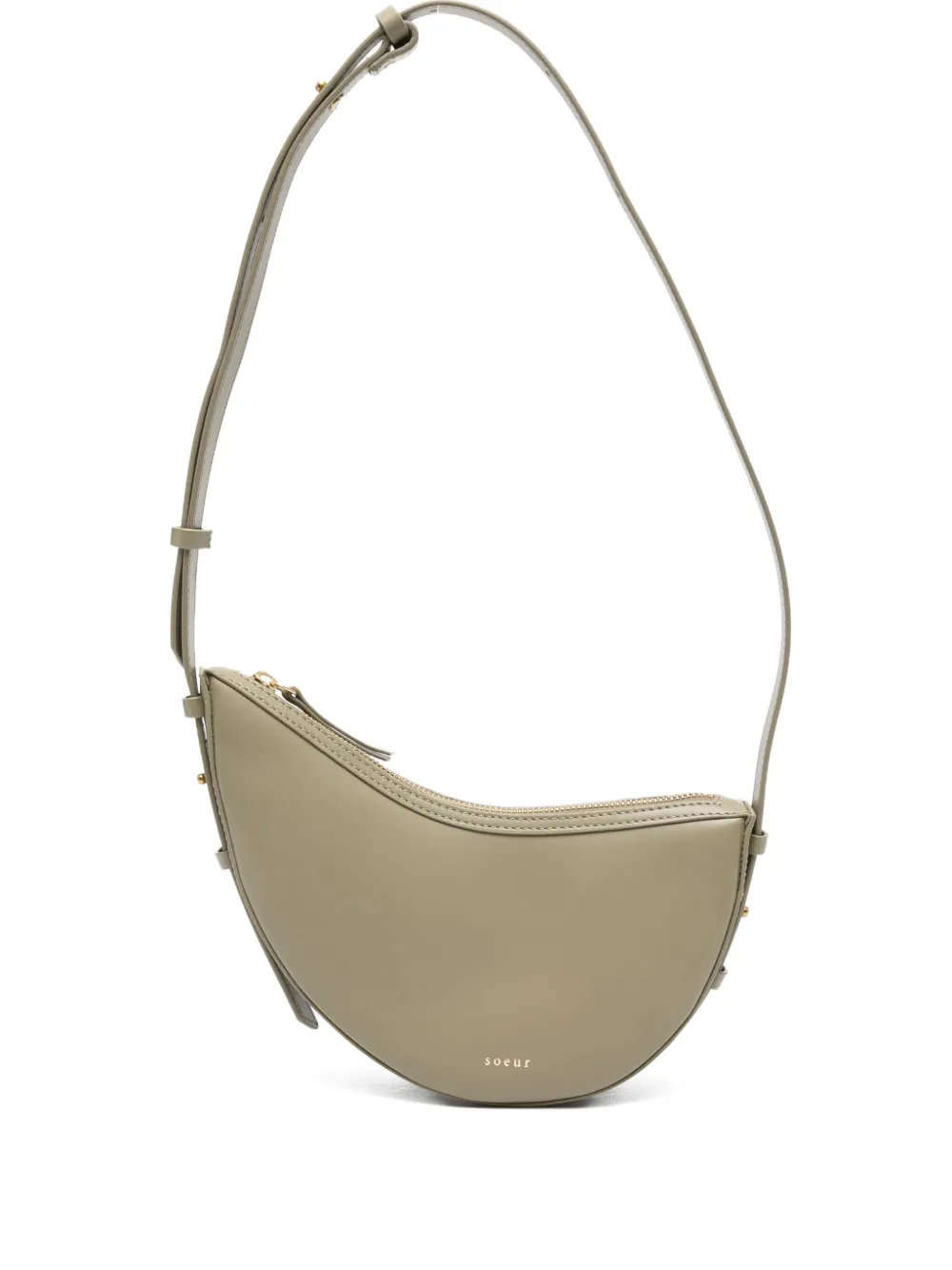 

Сумка на плечо с полукруглой молнией Soeur, нейтральный