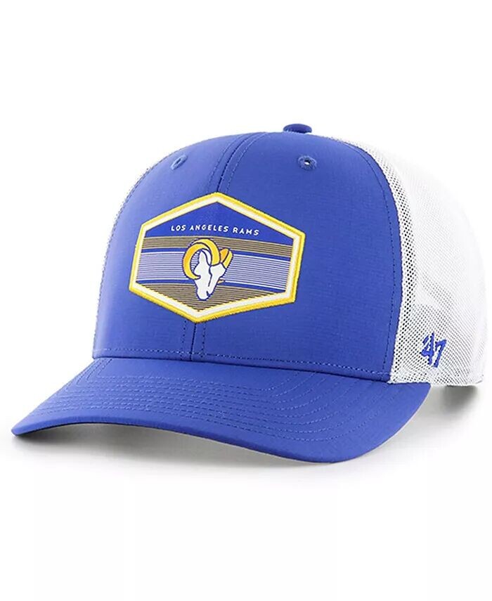 

Мужская регулируемая кепка Royal Los Angeles Rams Burgess Trucker '47 Brand