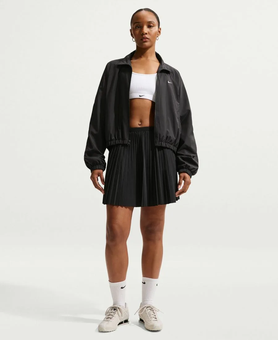 Женская спортивная куртка оверсайз с защитой от УФ-излучения Sportswear Nike, черный/sail