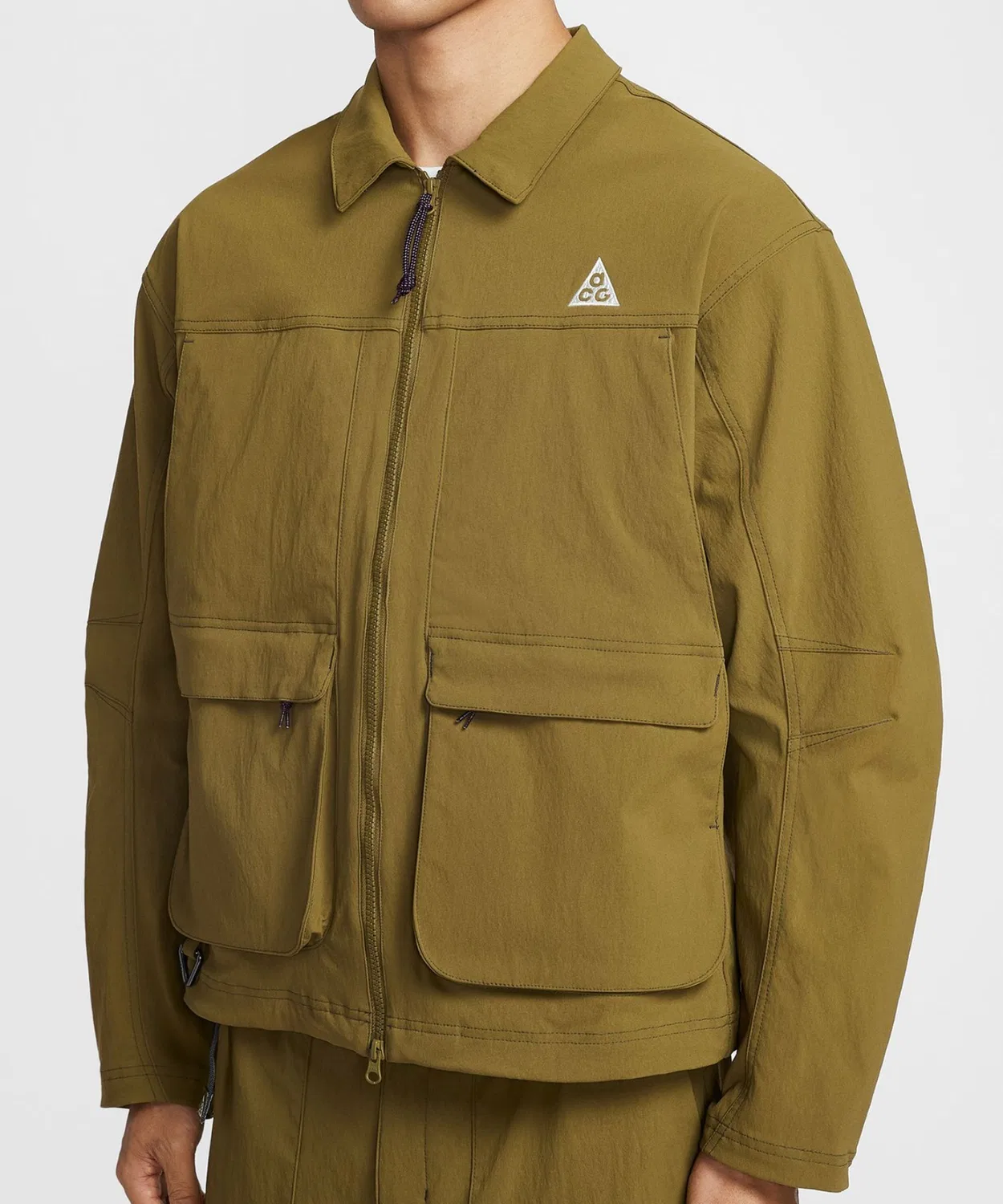 Куртка Nike ACG UV Smith Summit Jacket, хаки — фото 4